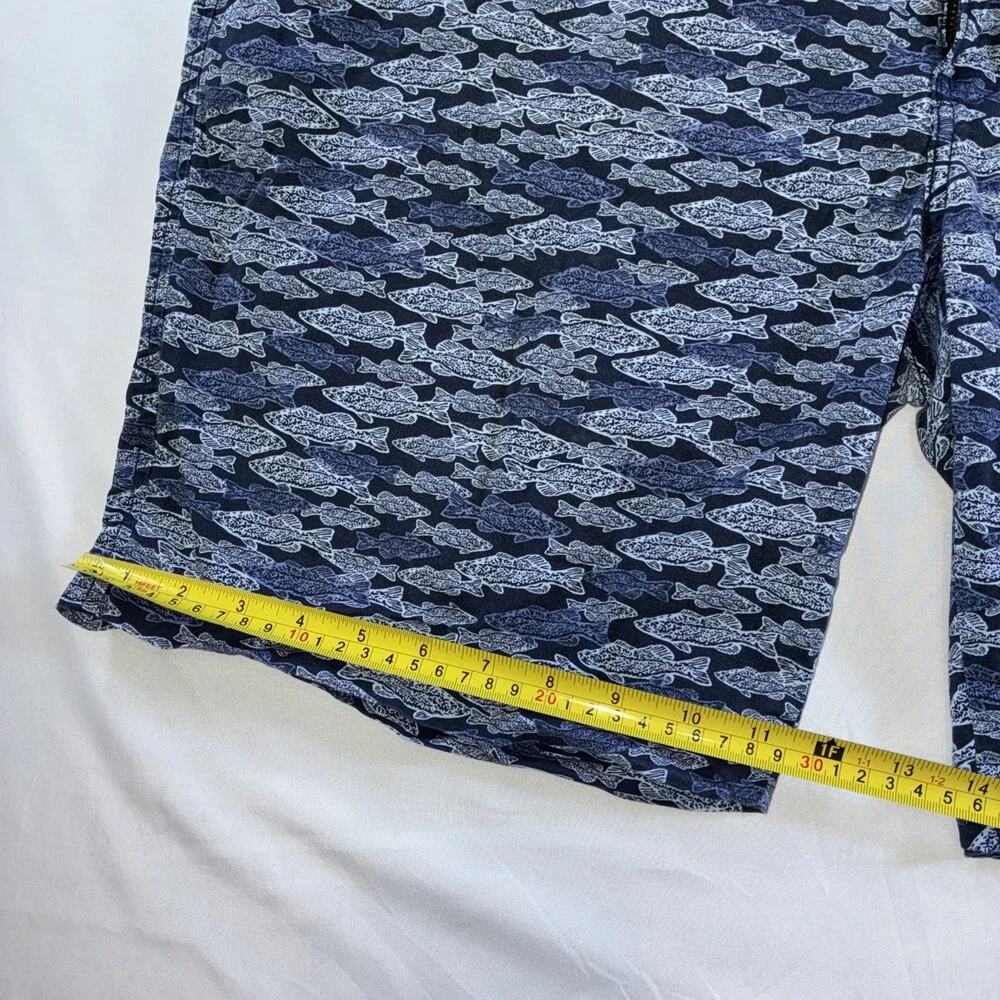 Levi’s XX Chino Shorts Fish Nautical Design‎ Men’s Size 44 Blue